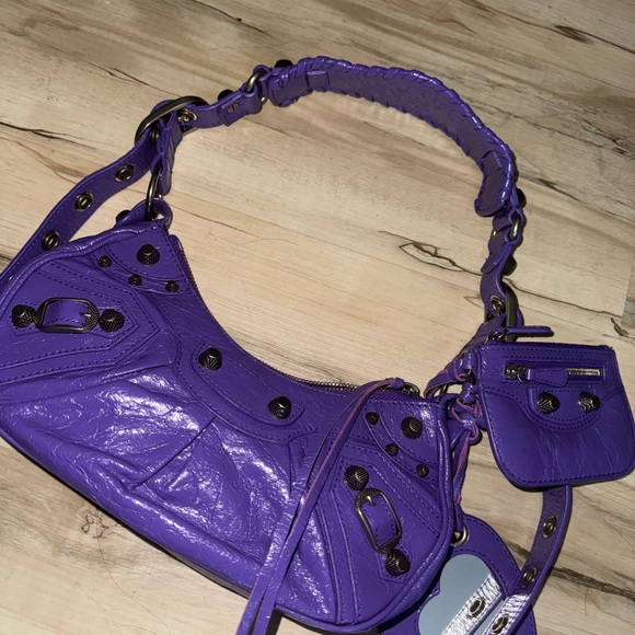 Authentic balenciaga XS Le Cagole leather shoulder bag - Picture 7 of 8